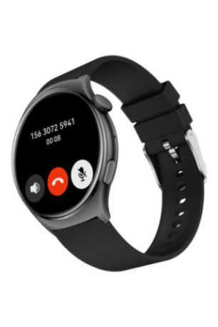 Montre connectée AMOLED - Édition Amnésia - (avec bracelet silicone) coleur Noir