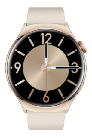 Montre connectée AMOLED - Édition Amnésia - (avec bracelet silicone) coleur Beige