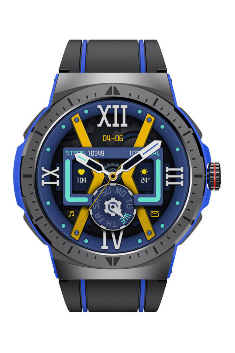 Montre connectée AMOLED - Édition Arena - Noir Bleu