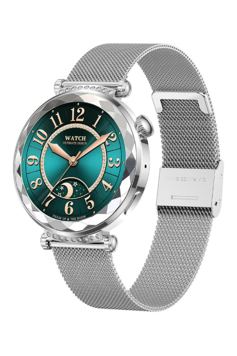 Montre connectée AMOLED- Edition Zénith Argent - Argent