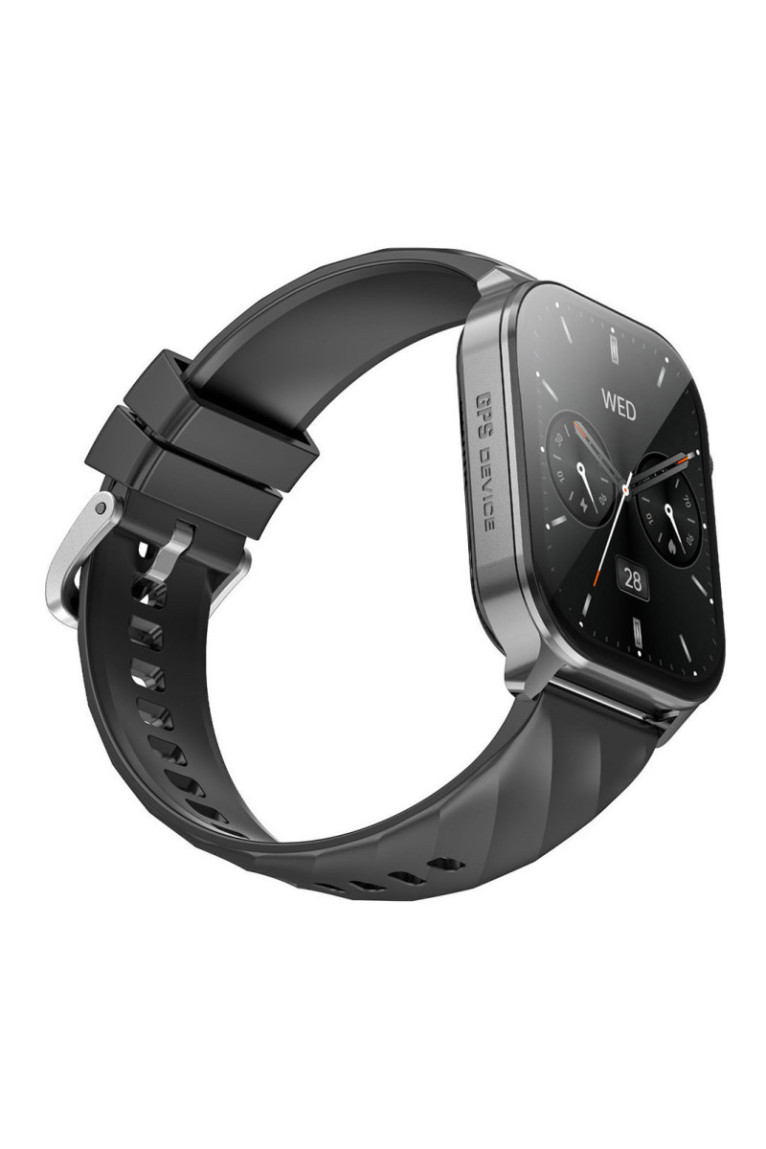 Montre connectée GPS - VIVA-PRO - Bracelet silicone - Noir