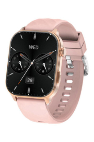 Montre connectée GPS - VIVA-PRO - Bracelet silicone - Rose