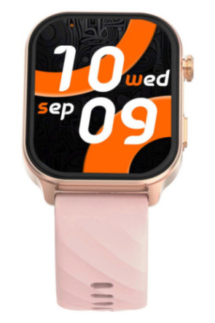 Montre connectée GPS - VIVA-PRO - Bracelet silicone - Rose