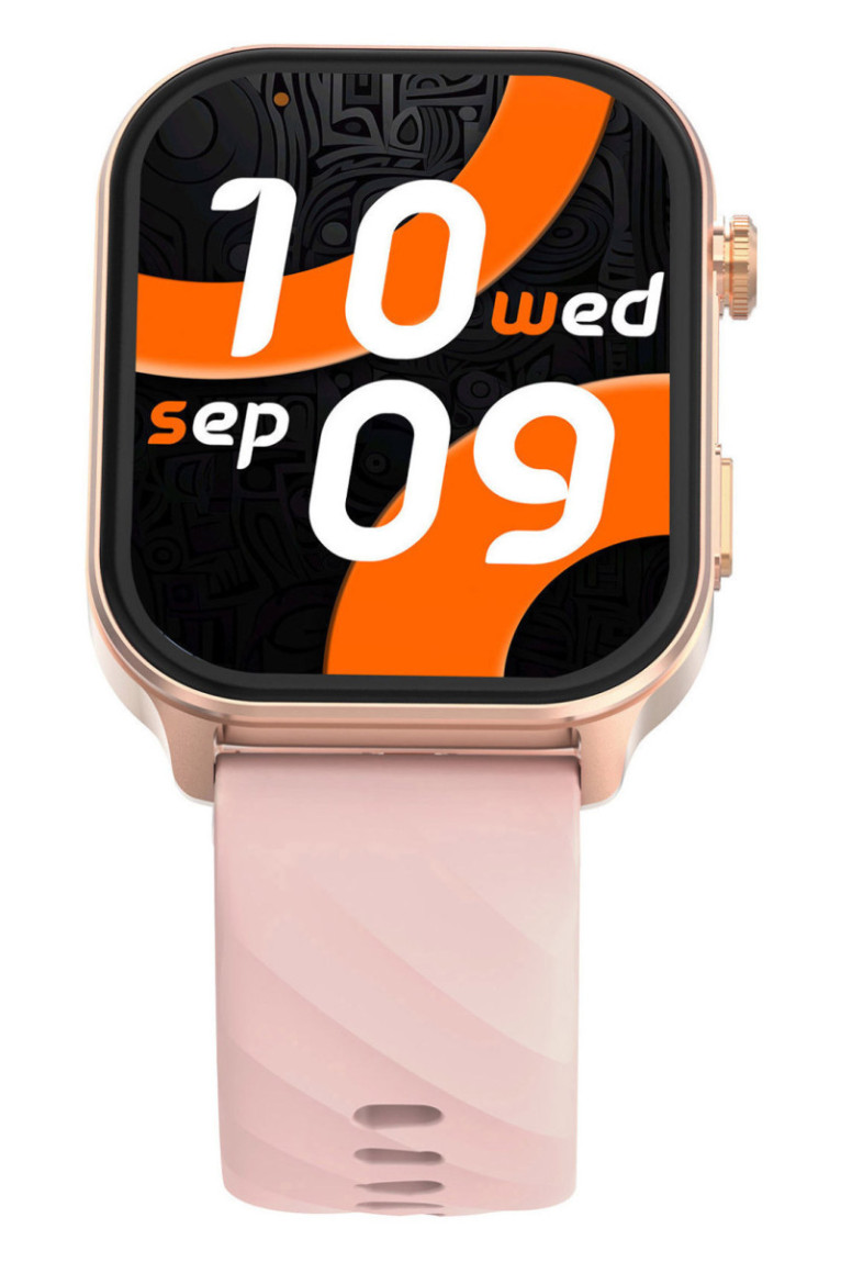 Montre connectée GPS - VIVA-PRO - Bracelet silicone - Rose