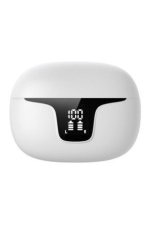 Ecouteurs sans fil (TWS) Bluetooth 5.3 affichage LED - Édition ECLIPSE - blanc