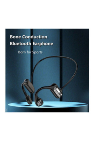 Casque audio à conduction osseuse Bluetooth 5.2 Édition ALPINE - Noir