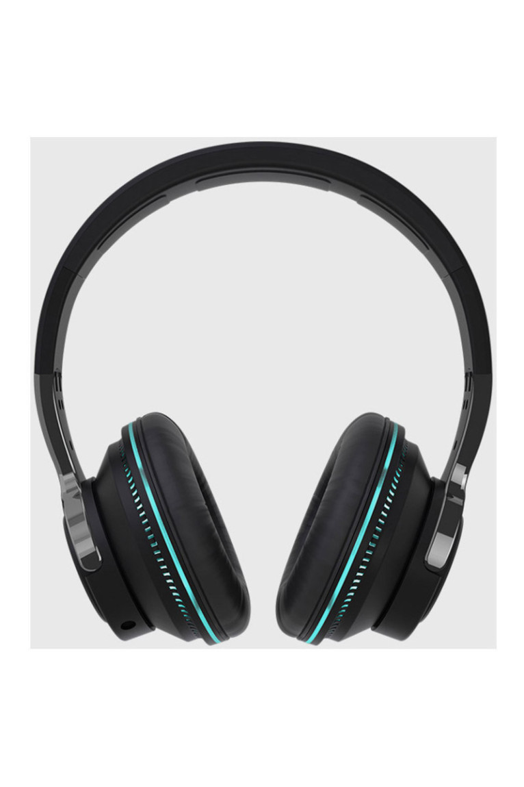 Casque Bluetooth 5.0 stéréo ergonomique - Édition Miami 2024 - Noir