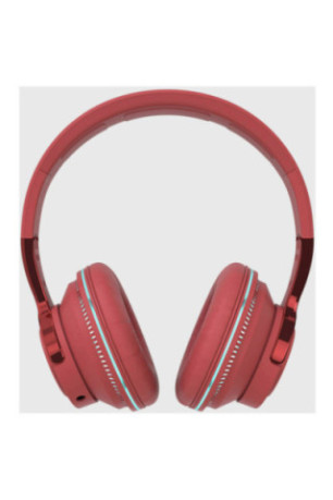 Casque Bluetooth 5.0 stéréo ergonomique - Édition Miami 2024 - Rouge