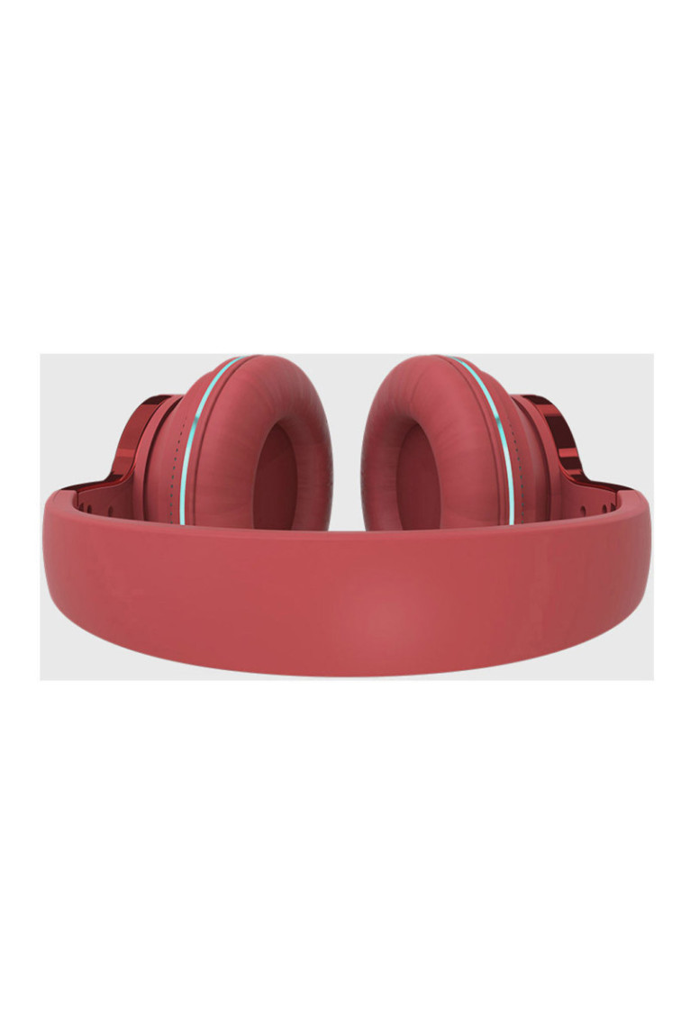 Casque Bluetooth 5.0 stéréo ergonomique - Édition Miami 2024 - Rouge