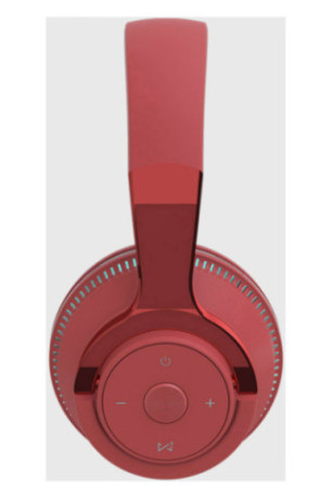 Casque Bluetooth 5.0 stéréo ergonomique - Édition Miami 2024 - Rouge