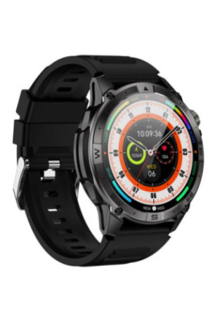 Montre connectée - AMOLED NASA GPS Édition Ultra Pro - Noir