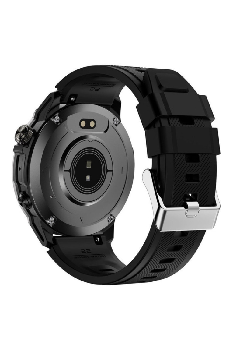 Montre connectée - AMOLED NASA GPS Édition Ultra Pro - Noir