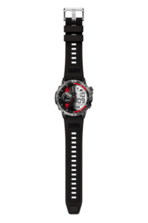 Montre connectée - AMOLED NASA GPS Édition Ultra Pro - Noir