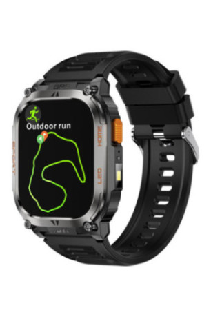 Montre connectée AMOLED NASA GPS - Édition Daytona - Noir