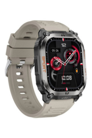 Montre connectée AMOLED NASA GPS - Édition Daytona - Gris
