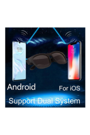 Lunettes intelligentes Gravity noir mat
