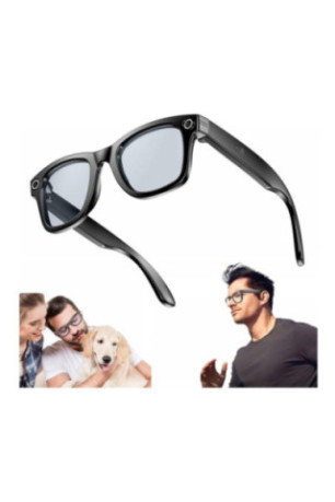 Lunettes intelligentes Fusion noir mat