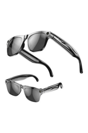 Lunettes intelligentes Solar noir mat