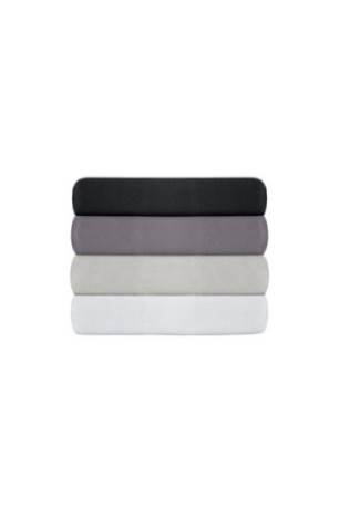 Drap-housse renforcé - 160x200+30cm - Gris foncé