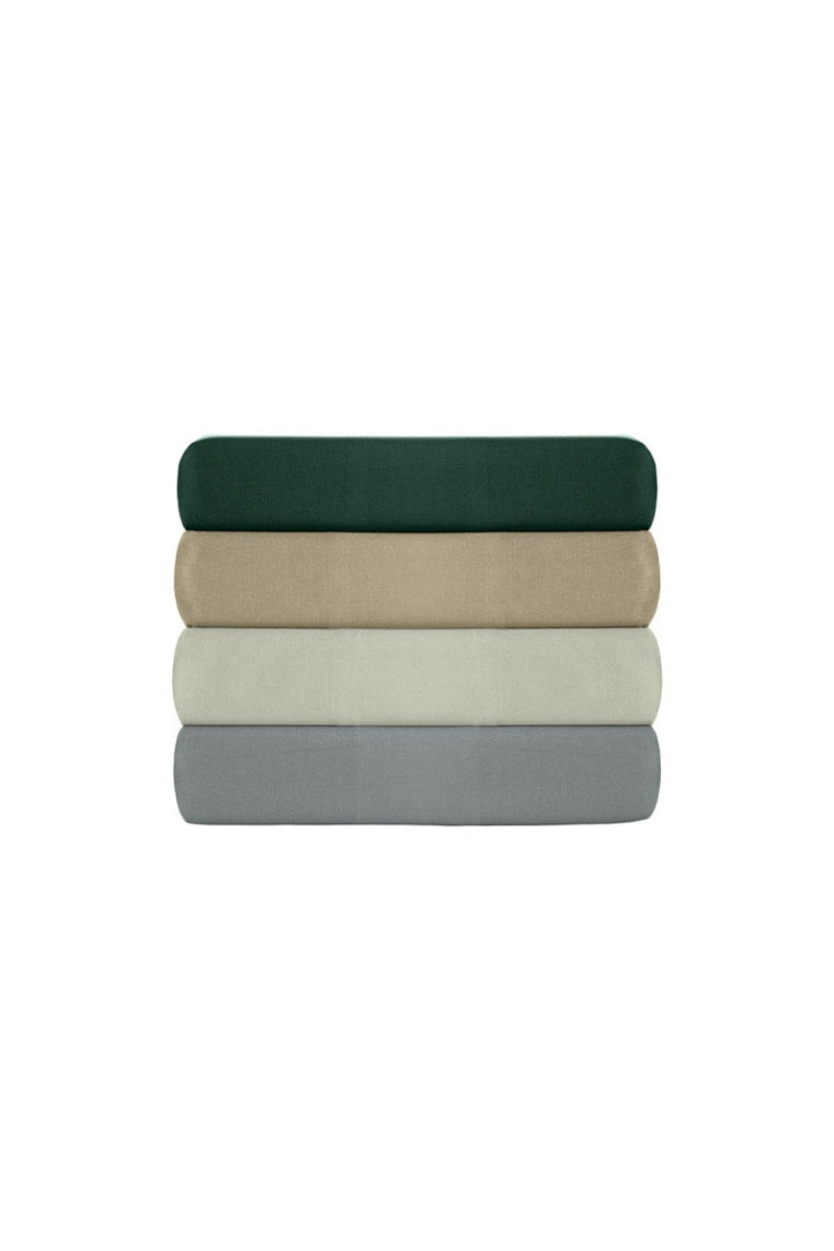 Drap-housse renforcé - 180x200+30cm - Gris foncé