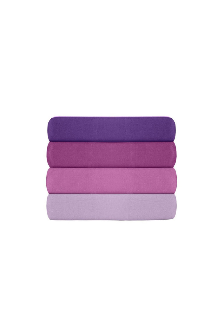 Drap-housse renforcé - 180x200+30cm - Violet