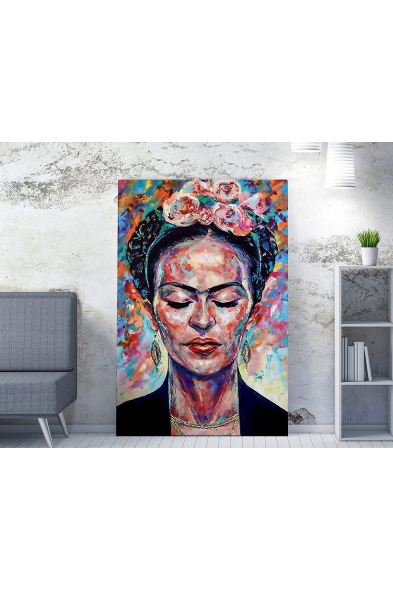 Peinture décorative sur toile - Multicolore