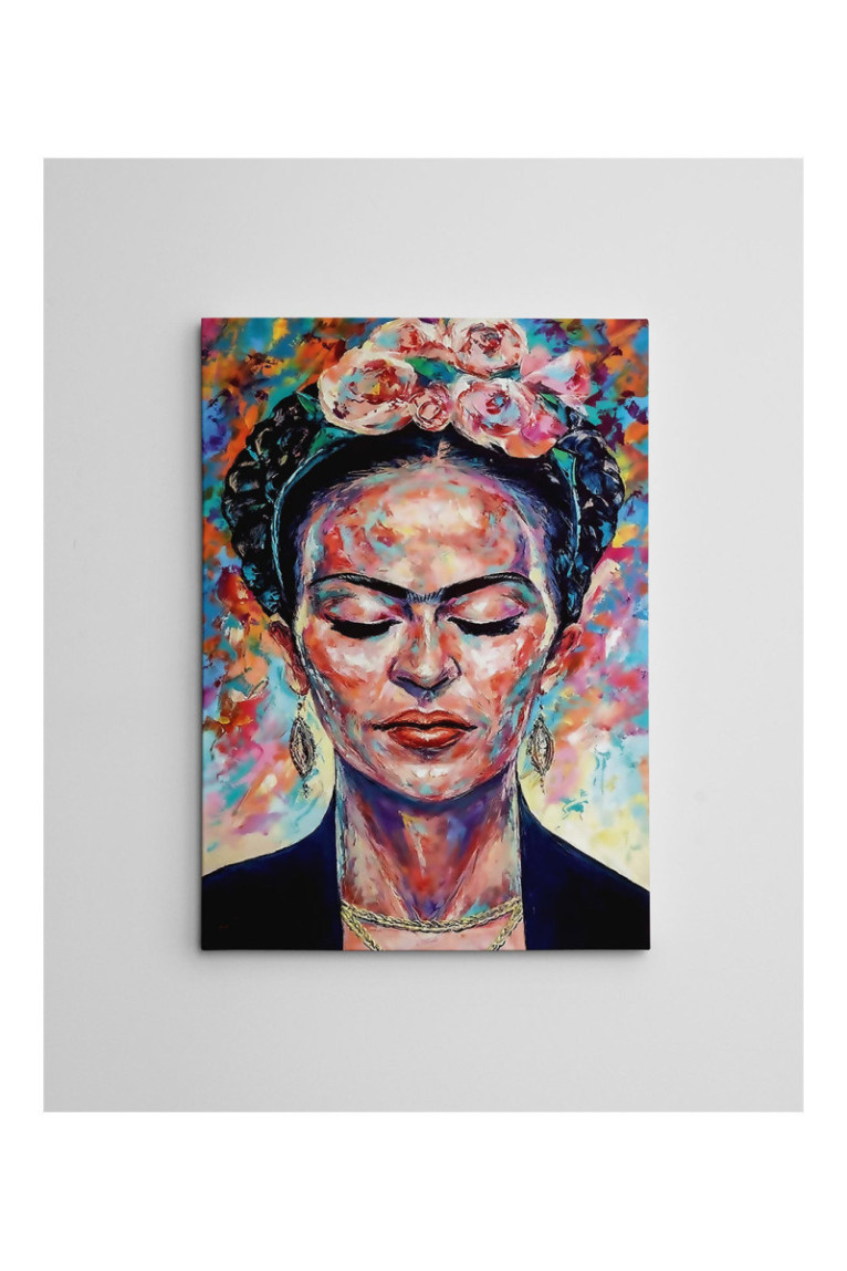 Peinture décorative sur toile - Multicolore