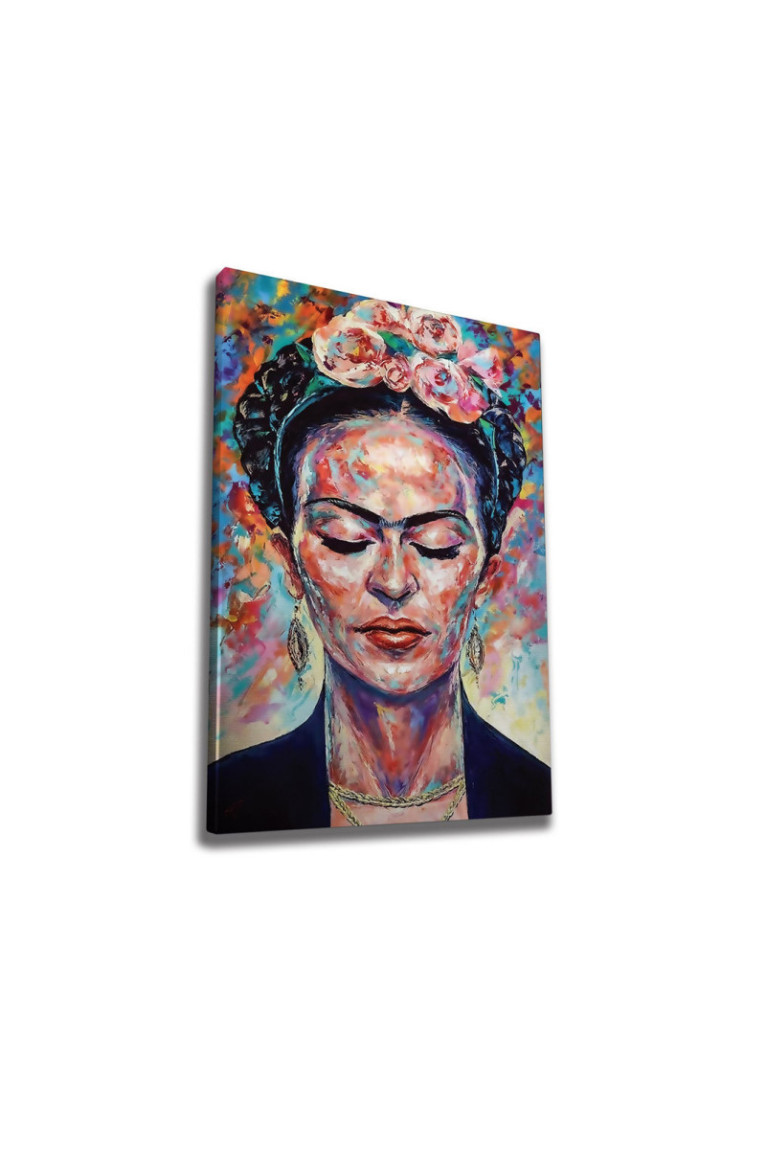 Peinture décorative sur toile - Multicolore
