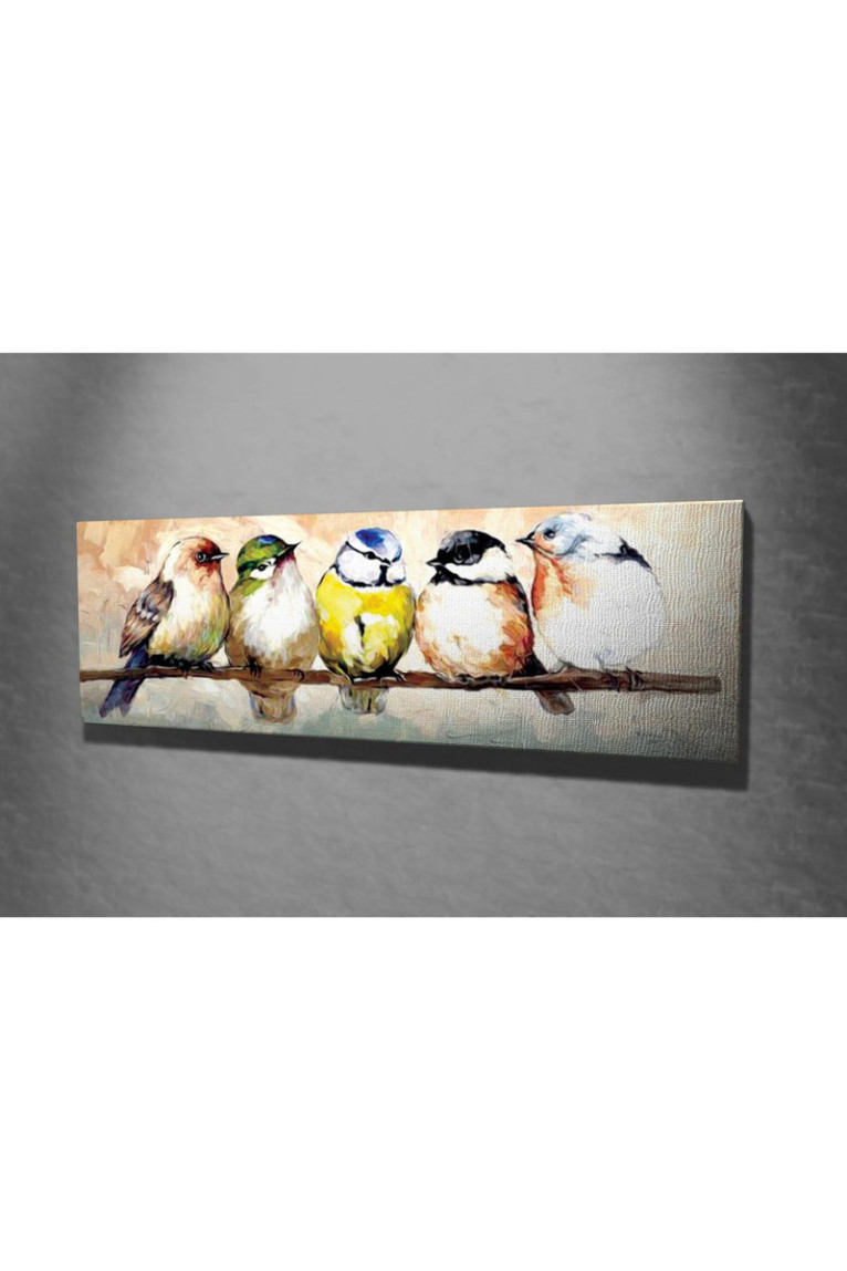 Peinture décorative sur toile - Multicolore