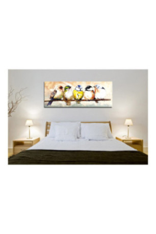 Peinture décorative sur toile - Multicolore