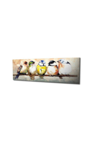 Peinture décorative sur toile - Multicolore