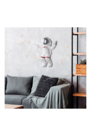 Accessoire mural décoratif - Blanc Gris