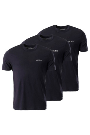 Lot 3 TShirts 100% coton Noir Guess jeans