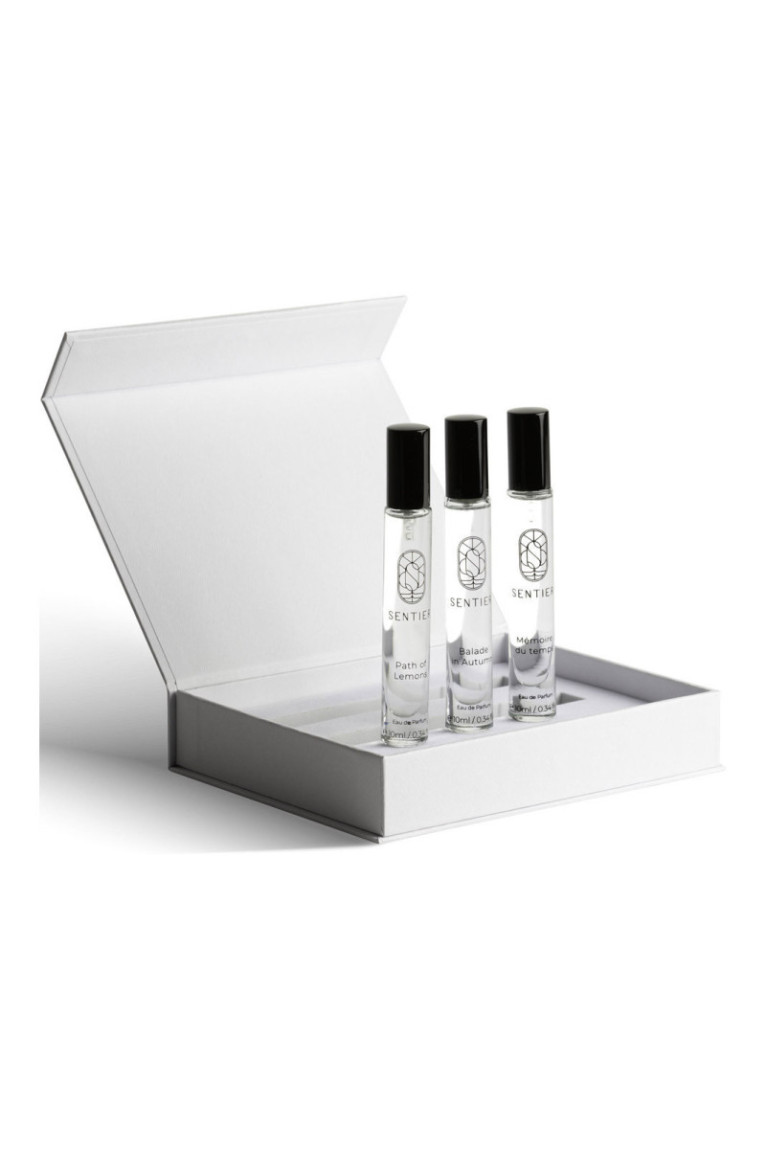 Lot de 3 parfums - Mémoire du temps + Balade in Autumn + Path of Lemons - 3x10ml