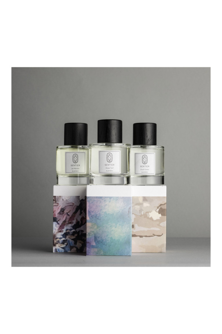 Lot de 3 parfums - Oud Gaiac + Le Marais + Rose Taif - 3x100ml