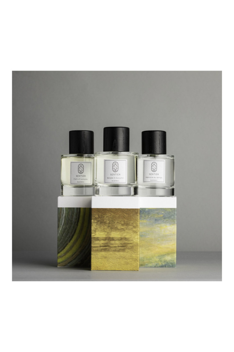 Lot de 3 parfums - Mémoire du temps + Balade in Autumn + Path of Lemons - 3x100ml