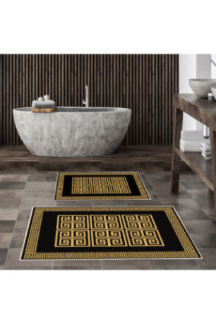 Ensemble de tapis de bain (2 pièces) - Multicolore