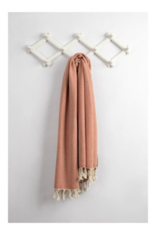 Fouta - Tuile rouge - 95x190cm