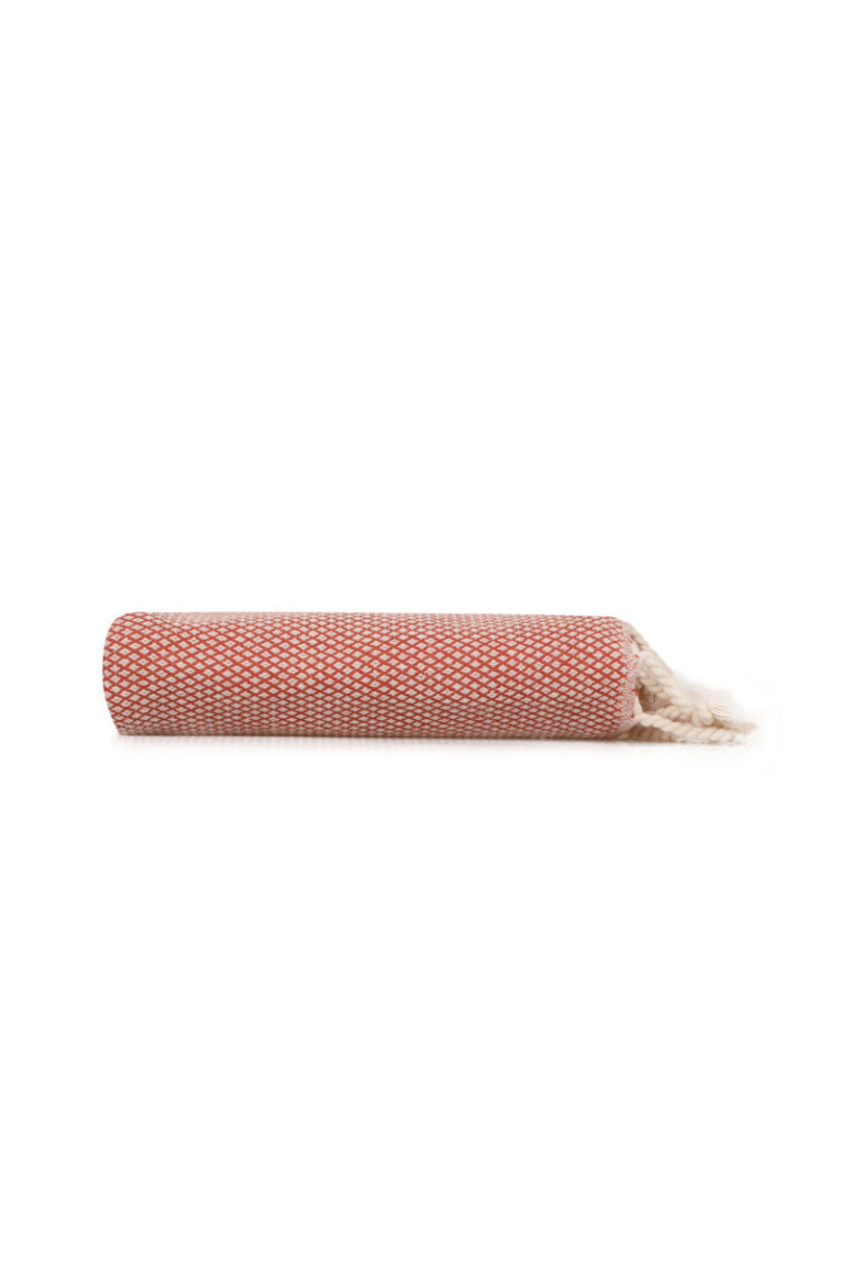 Fouta - Tuile rouge - 95x190cm