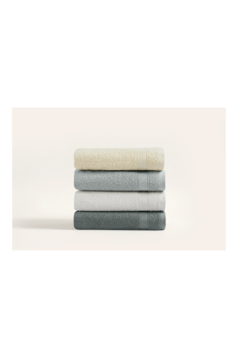 Ensemble de serviettes pour le visage (4 pièces) - Multicolore
