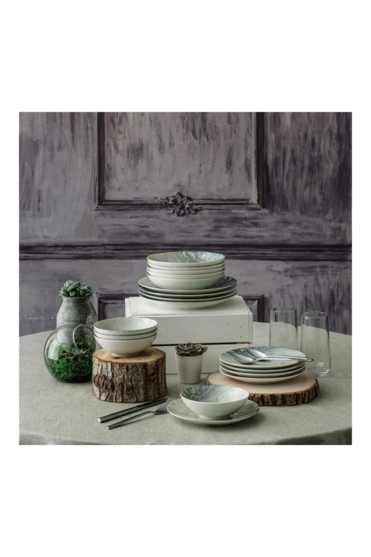 Service de table (24 pièces) - Multicolore
