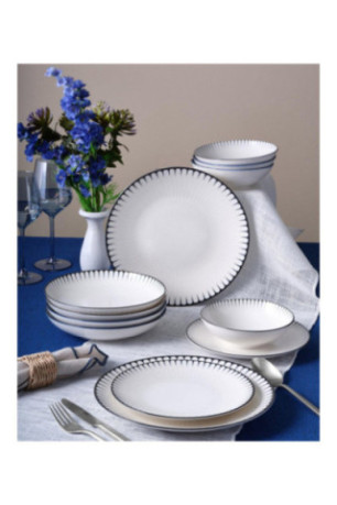 Service de table (24 pièces) - Multicolore