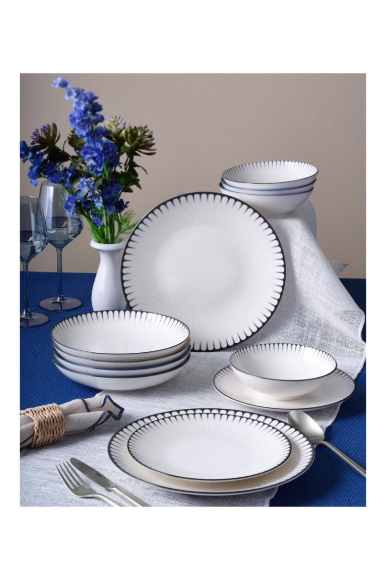 Service de table (24 pièces) - Multicolore