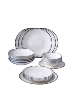Service de table (24 pièces) - Multicolore