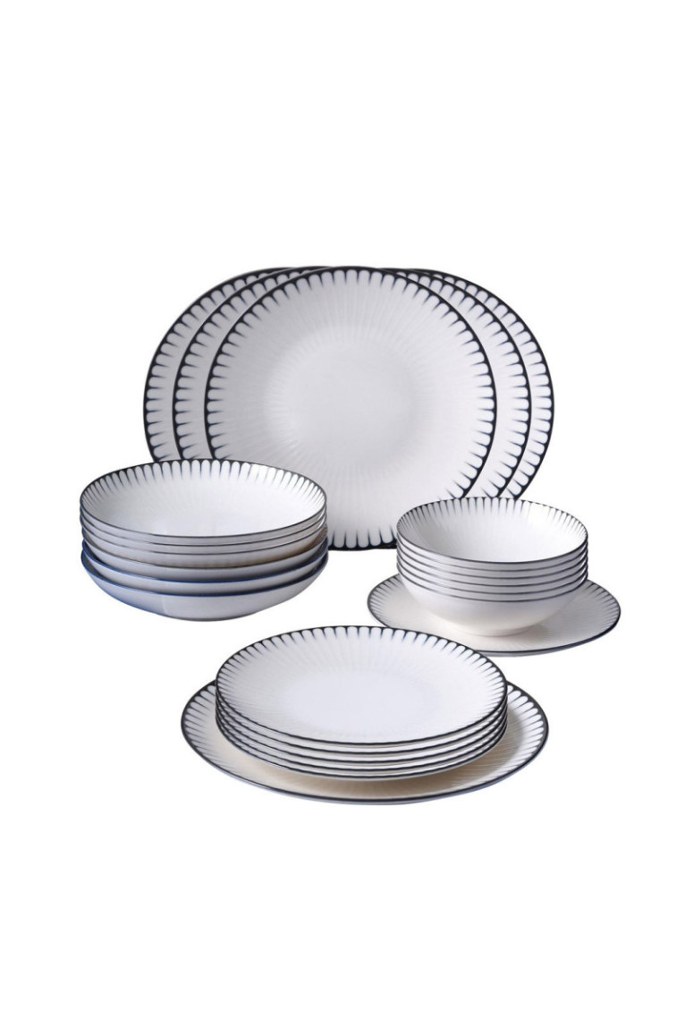 Service de table (24 pièces) - Multicolore