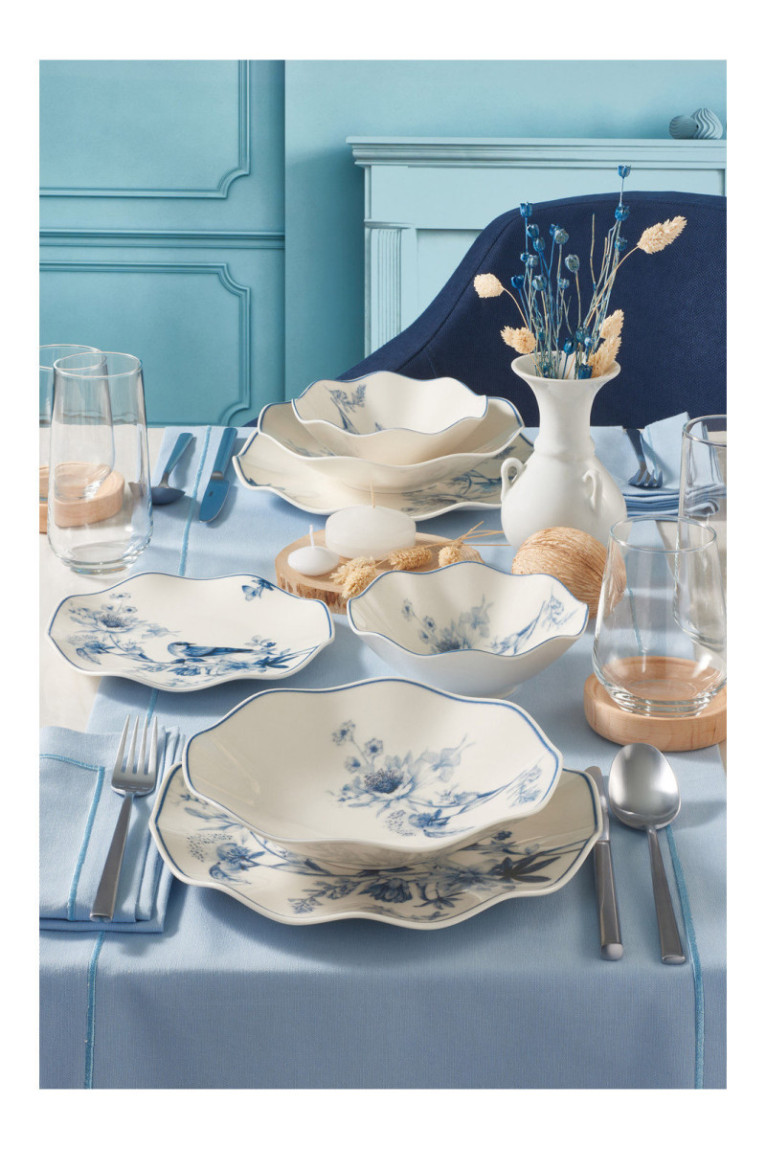 Service de table (24 pièces) - Multicolore