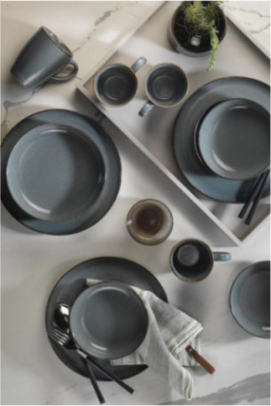 Service de table (16 pièces) - Bleu