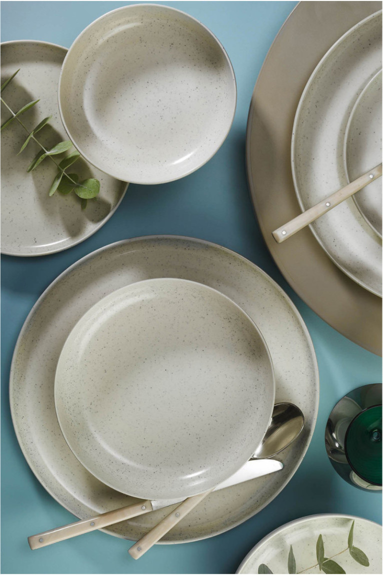 Service de table (16 pièces) - Crème