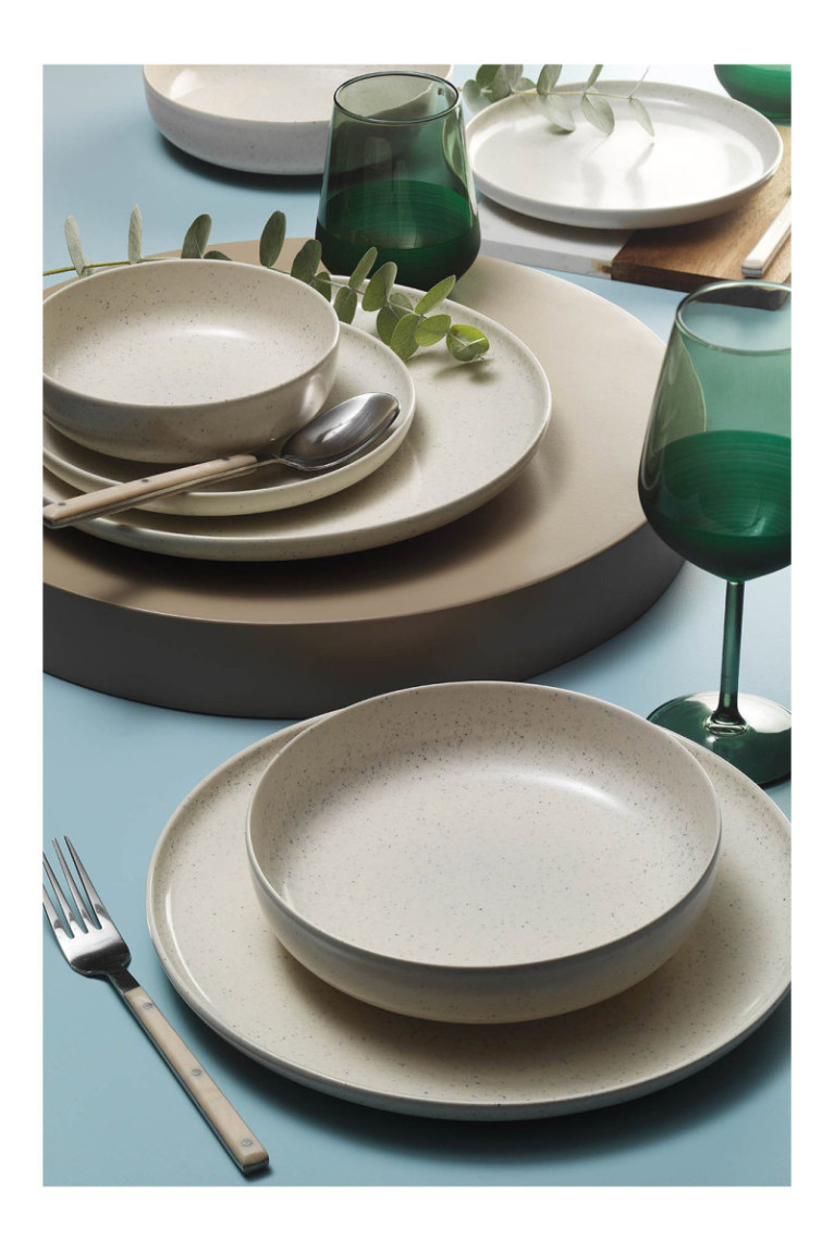 Service de table (16 pièces) - Crème