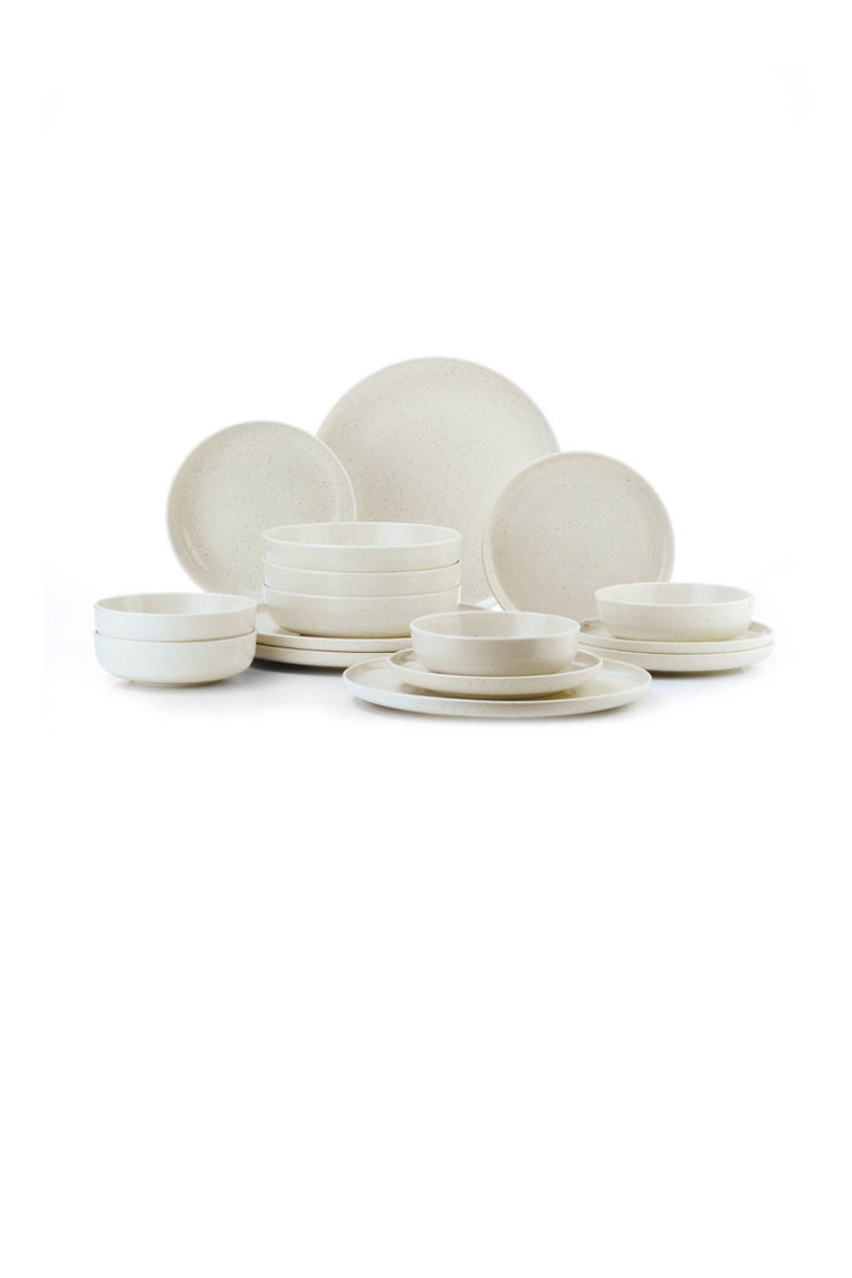 Service de table (16 pièces) - Crème